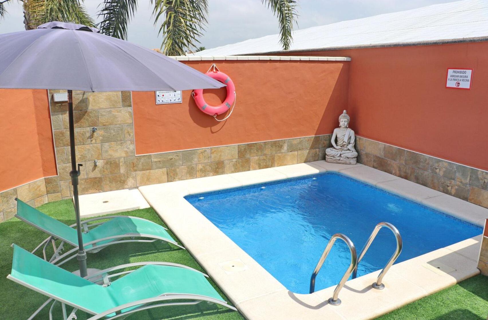 Chalet Sultan Con Piscina Conil De La Frontera Bagian luar foto